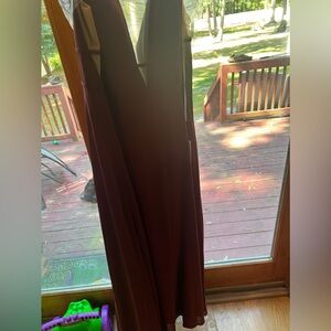 Jenny Yoo hibiscus colored bridesmaids